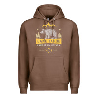 Chestnut womens lake tahoe national park california nevada vintage bear men v n Premium Hoodie - linhVisuals