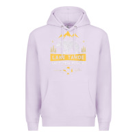 Lilac womens lake tahoe national park california nevada vintage bear men v n Premium Hoodie - linhVisuals