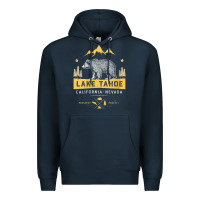 Navy womens lake tahoe national park california nevada vintage bear men v n Premium Hoodie - linhVisuals