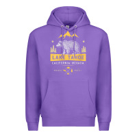 Purple womens lake tahoe national park california nevada vintage bear men v n Premium Hoodie - linhVisuals