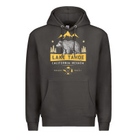 Smoke womens lake tahoe national park california nevada vintage bear men v n Premium Hoodie - linhVisuals