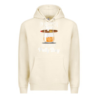 Tofu cigar smoking tshirt smoking whiskey drinking dad tee gift Premium Hoodie - linhVisuals