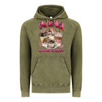 Vintage Olive mama needs coffee Vintage Hoodie - BarkalooDesign
