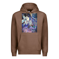Chestnut spaceship earth mural Premium Hoodie - linhVisuals