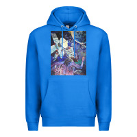 True Royal spaceship earth mural Premium Hoodie - linhVisuals