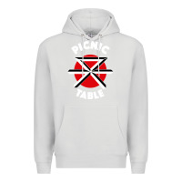 Dove Grey picnic table parody Premium Hoodie - linhVisuals