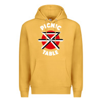 Mustard picnic table parody Premium Hoodie - linhVisuals