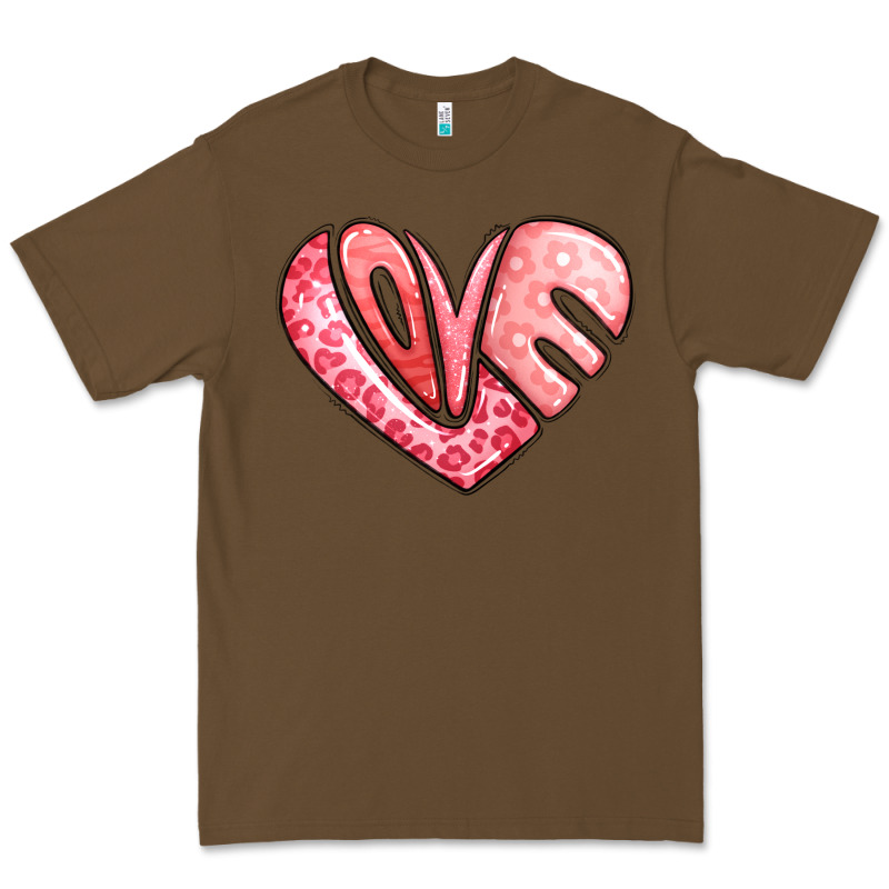 Heart Shaped Love Valentine's Day Premium Tee by LillyAllenDesigns | Teevron