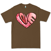 Cacao heart shaped love valentine's day Premium Tee - LillyAllenDesigns