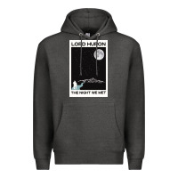 Charcoal Heather lord huron the night we met Premium Hoodie - linhVisuals