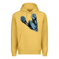 Antique Gold gigantor tetsujin Premium Hoodie - linhVisuals
