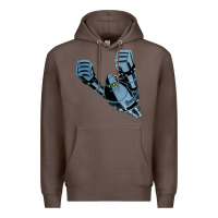 Coffee gigantor tetsujin Premium Hoodie - linhVisuals