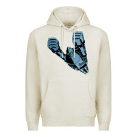 Oatmeal Heather gigantor tetsujin Premium Hoodie - linhVisuals