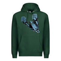 Sports Green gigantor tetsujin Premium Hoodie - linhVisuals