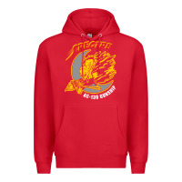 Red AC 130 Gunship New Spectre Premium Hoodie - linhVisuals