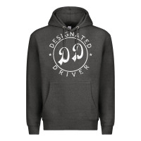Charcoal Heather designated driver funny gift tee Premium Hoodie - linhVisuals