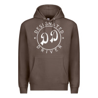 Coffee designated driver funny gift tee Premium Hoodie - linhVisuals