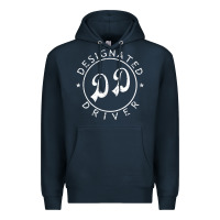 Navy designated driver funny gift tee Premium Hoodie - linhVisuals