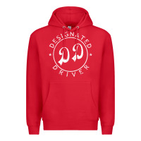 Red designated driver funny gift tee Premium Hoodie - linhVisuals