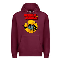 Burgundy heckle and jeckle Premium Hoodie - linhVisuals