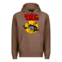 Chestnut heckle and jeckle Premium Hoodie - linhVisuals