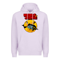 Lilac heckle and jeckle Premium Hoodie - linhVisuals