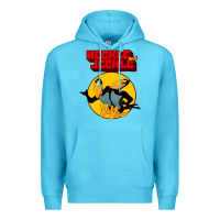 Ocean Blue heckle and jeckle Premium Hoodie - linhVisuals
