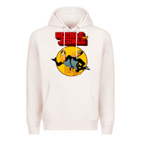 Pale Pink heckle and jeckle Premium Hoodie - linhVisuals
