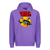 Purple heckle and jeckle Premium Hoodie - linhVisuals