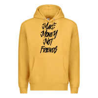 Mustard make money not friends Premium Hoodie - linhVisuals