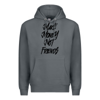 Rock make money not friends Premium Hoodie - linhVisuals