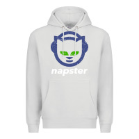 Dove Grey napster Premium Hoodie - linhVisuals