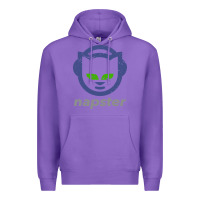 Purple napster Premium Hoodie - linhVisuals