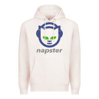 Pale Pink napster Premium Hoodie - linhVisuals