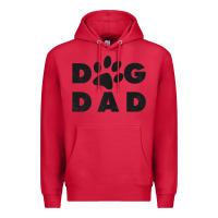 Cardinal dog dad classic design paw gift t shirt Premium Hoodie - linhVisuals