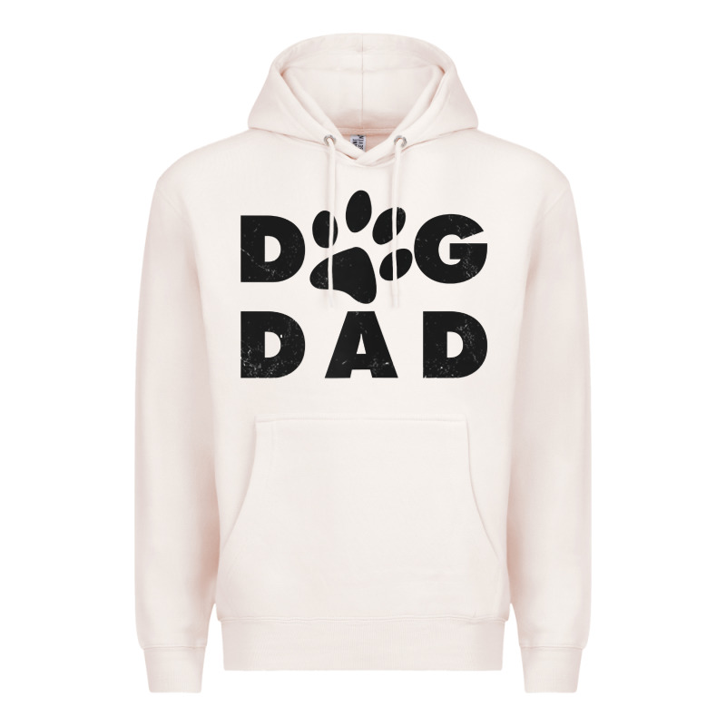 Dog Dad Classic Design Paw Gift T Shirt Premium Hoodie by linhVisuals | Teevron