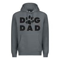 Rock dog dad classic design paw gift t shirt Premium Hoodie - linhVisuals