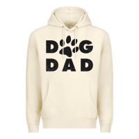 Sandshell dog dad classic design paw gift t shirt Premium Hoodie - linhVisuals