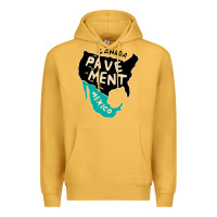 Mustard pavement area Premium Hoodie - linhVisuals