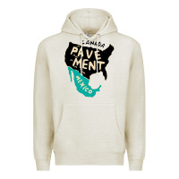 Oatmeal Heather pavement area Premium Hoodie - linhVisuals