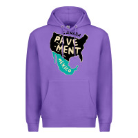 Purple pavement area Premium Hoodie - linhVisuals