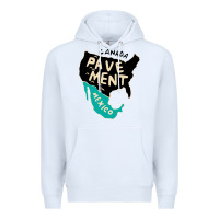 White pavement area Premium Hoodie - linhVisuals