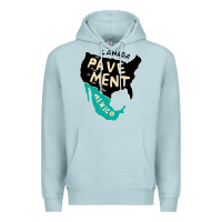 Blue Mist pavement area Premium Hoodie - linhVisuals