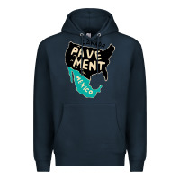 Navy pavement area Premium Hoodie - linhVisuals