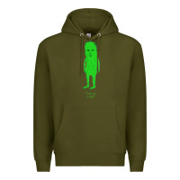 Army Green picolas cage Premium Hoodie - linhVisuals