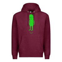 Burgundy picolas cage Premium Hoodie - linhVisuals