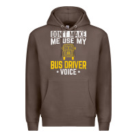 Coffee don't make me use bus driver voice school bus driver t shirt Premium Hoodie - linhVisuals