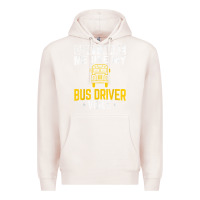 Pale Pink don't make me use bus driver voice school bus driver t shirt Premium Hoodie - linhVisuals