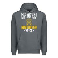 Rock don't make me use bus driver voice school bus driver t shirt Premium Hoodie - linhVisuals