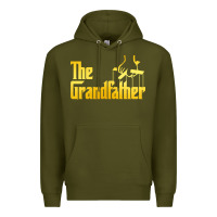 Army Green the grandfather essential Premium Hoodie - linhVisuals